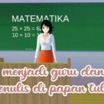 Cara Menjadi Guru di Sakura School Simulator Punya Murid