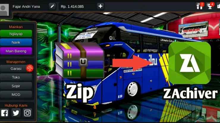 Cara Pasang Kodename di Bus Simulator ID