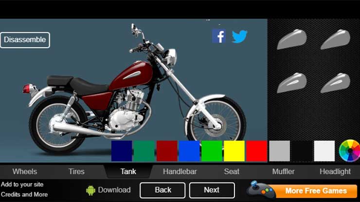 Create Your Custom Bike 125