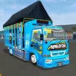 Download Mod Bussid Truck Canter Mas Boss Full Strobo Anim