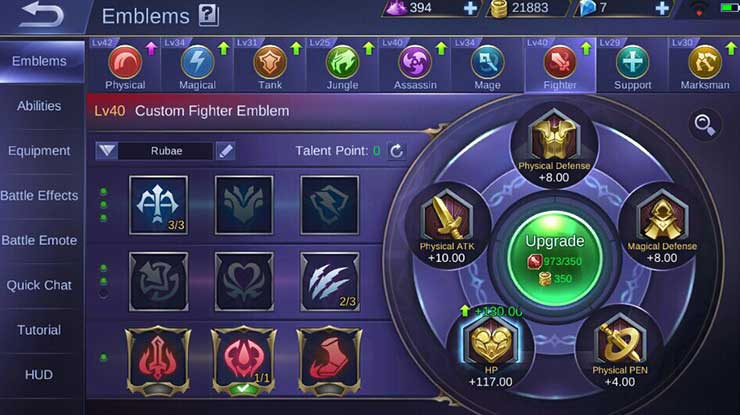 Emblem Ruby Tersakit