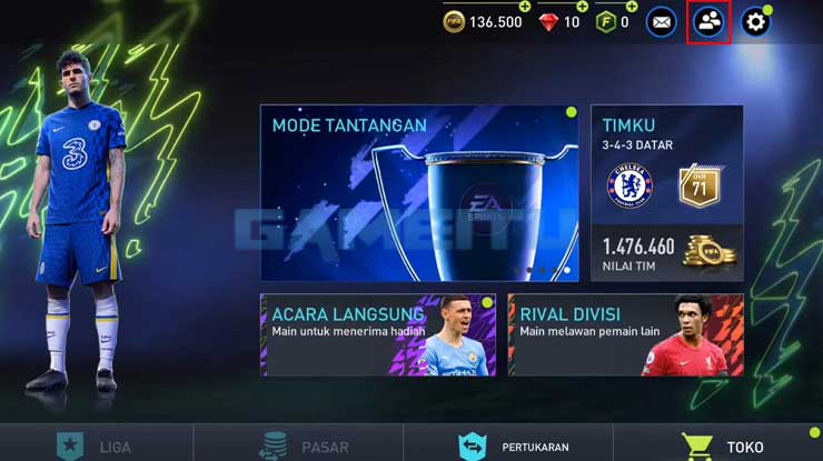 Jalankan FIFA Mobile