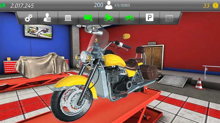 Motorbike Mechanic Simulator