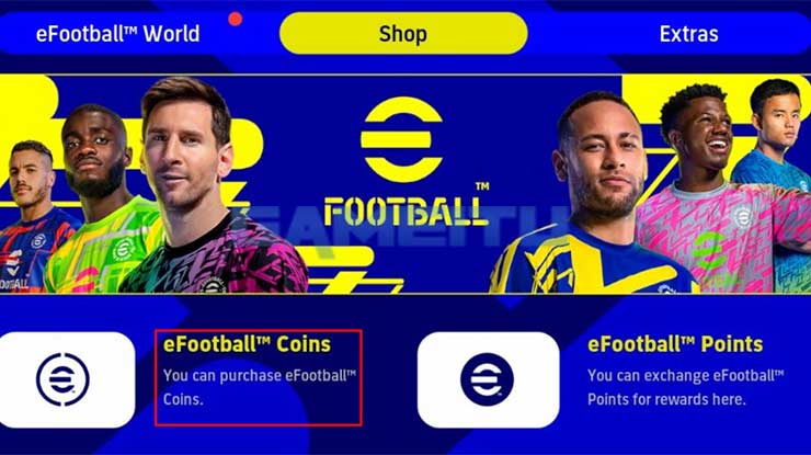 Pilih eFootbal Coin