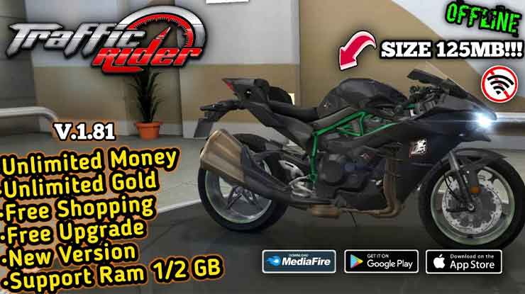 Traffic Rider Mod Apk Uang Tak Terbatas Cara Install