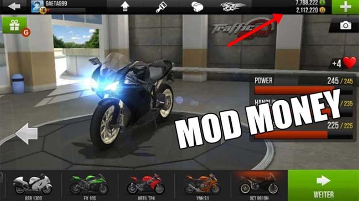 Traffic Rider Mod Apk Uang Tak Terbatas