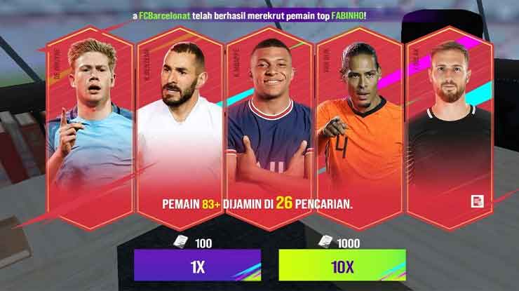 Cara Beli Pemain di Total Football