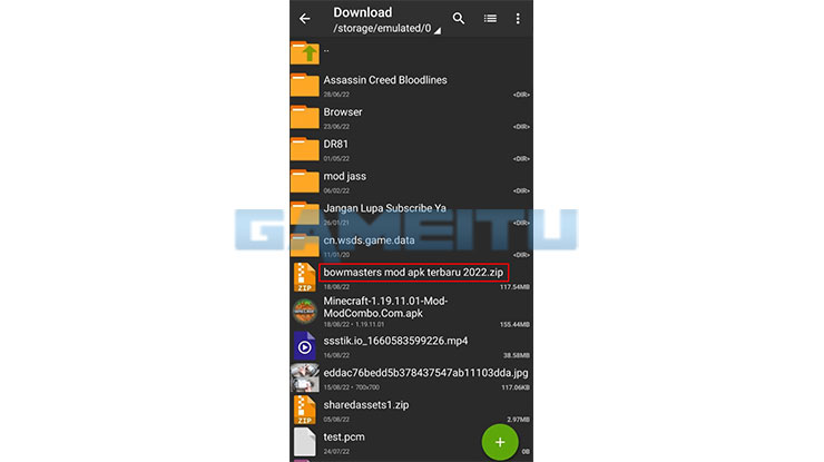 Cari File Bowmaster Mod Apk