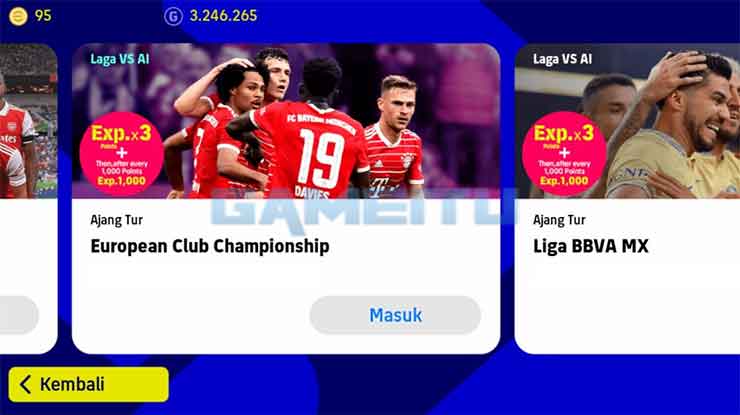 Masuk ke European Club Championship