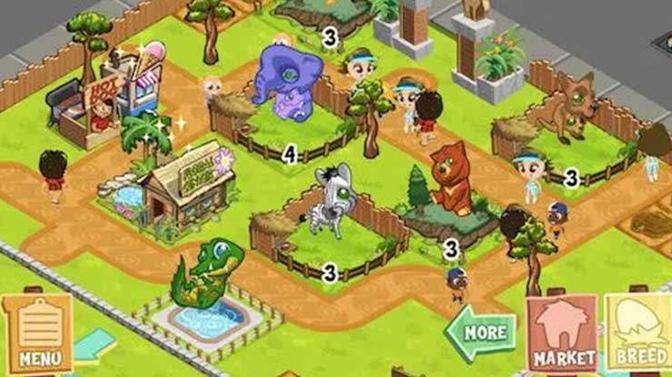 14. Game Kebun Binatang Zoo Story