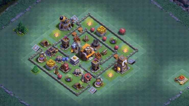 BH5 WAR Trophy Base