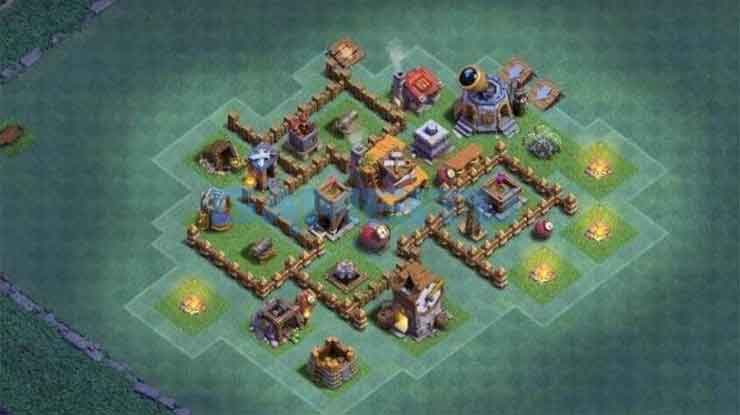 Base Aula Tukang Level 4 Best WAR Trophy