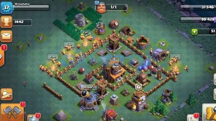 Base Aula Tukang Level 4 Push Trophy