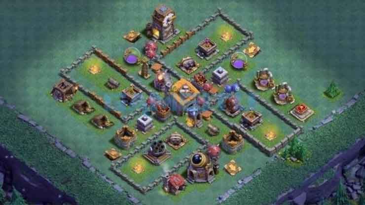 Base Bilder Hall Level 4 WAR 4 Line