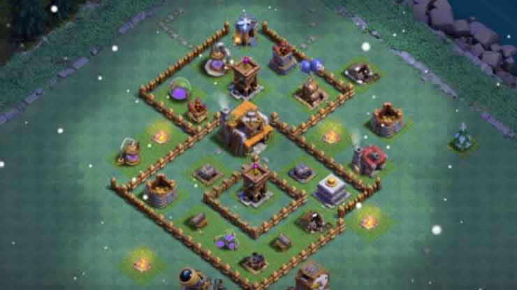 Base Builder Hall Lv 5 Simpel