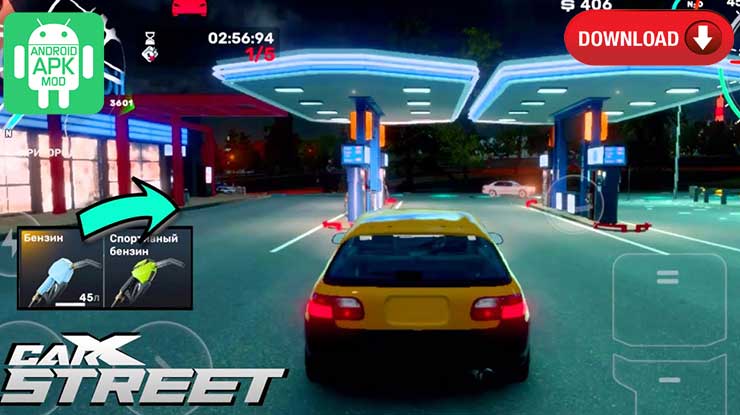 Download CarX Street Mod APK For Android Versi Terbaru