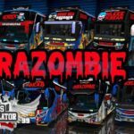 Livery Bussid Doraemon Zombie