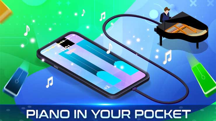 Game Piano yang Bisa Pake Lagu Sendiri Magic Tiles 3