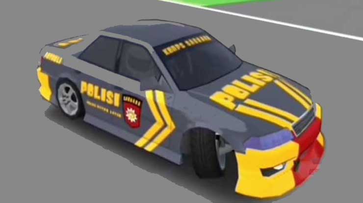 2. Livery Mobil Polisi Patroli