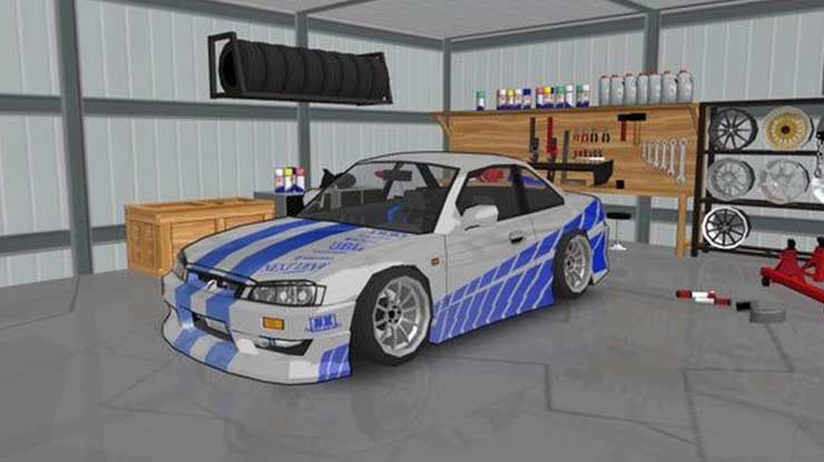 2. Nissan Skyline R34 Fast and Furious 2 Brian OConner