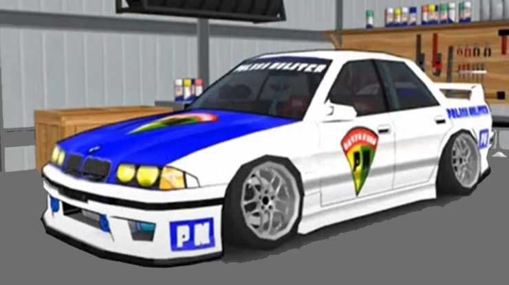 7. Livery Polisi Militer E36