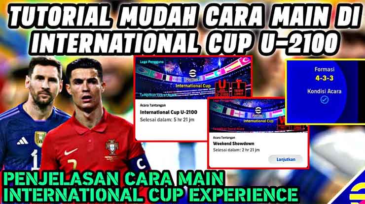 Tidak Bisa Main International Cup di eFootball PES Mobile Solusinya