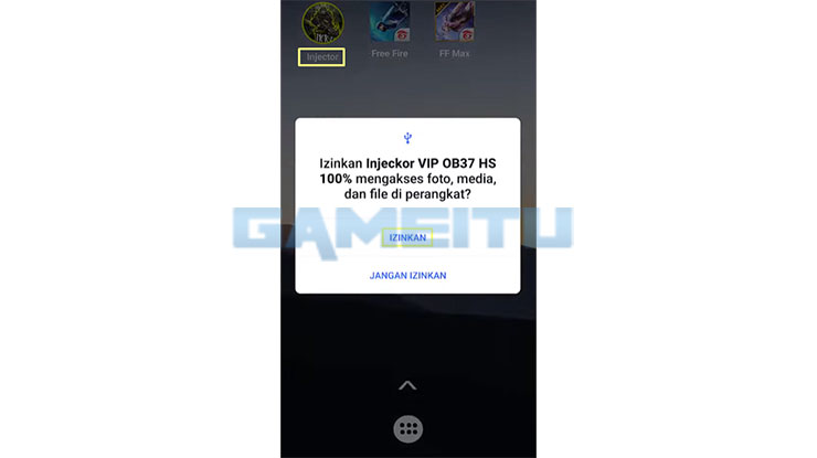 Jalankan Apk Injector