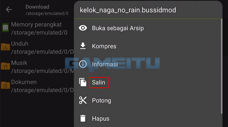 Salin Mod MAP 2