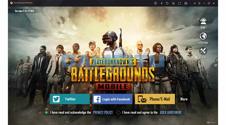 Login Akun PUBG Mobile