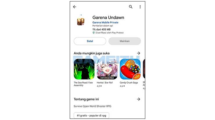 Tunggu Download Game Undawn