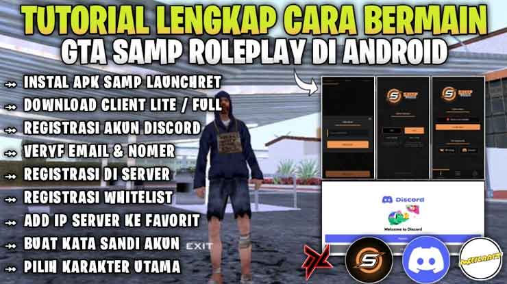 Cara Main GTA Roleplay di Android