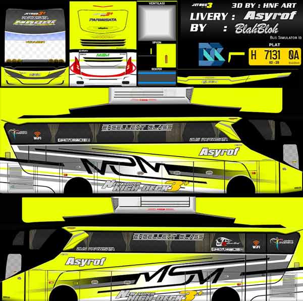 Livery Voyager Maudi SHD Ori Boneka