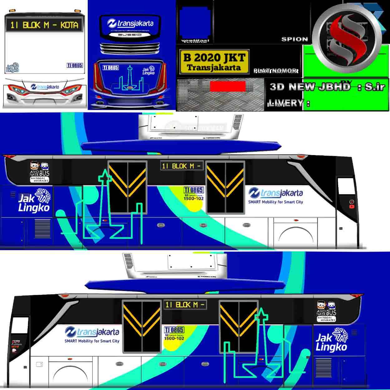 Transjakarta 3D New JBHD