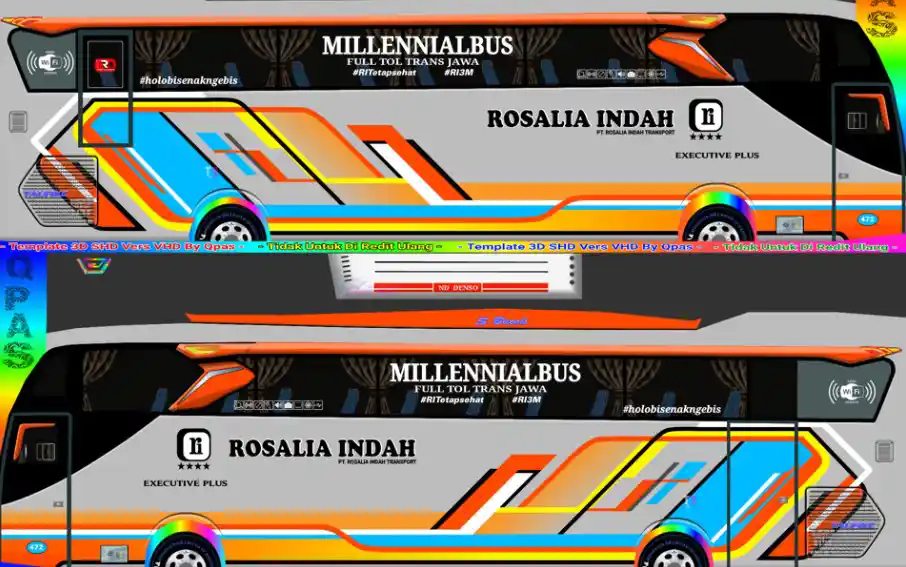 32. Rosalia Indah Jetbus 3 Executive Class AKAP SHD