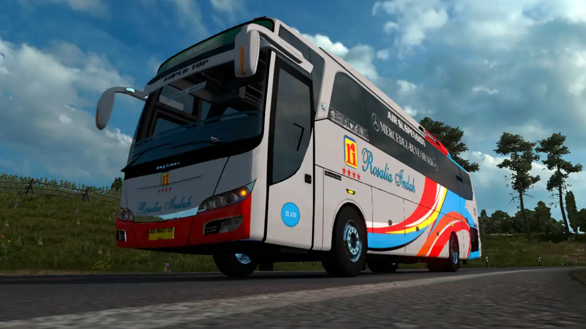 Livery BUSSID Rosalia Indah