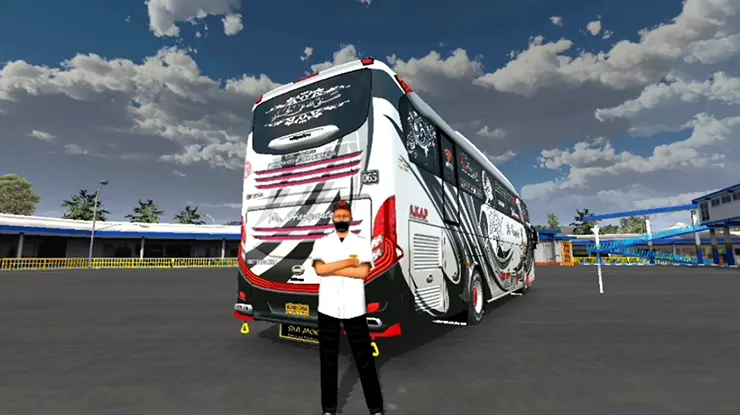 Livery Bussid PO HR Paradise Reborn