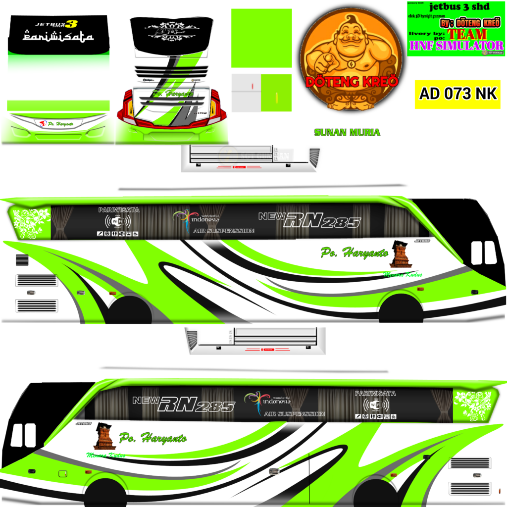 Livery PO Haryanto SHD Sunan Muria Pariwisata