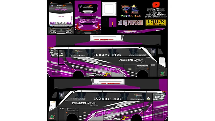 Livery Sadewa SHD Tunggal Jaya