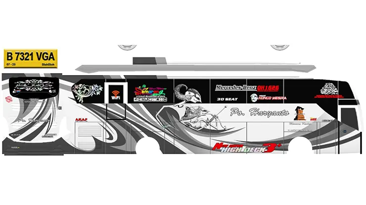 desain po haryanto paradise reborn dari samping